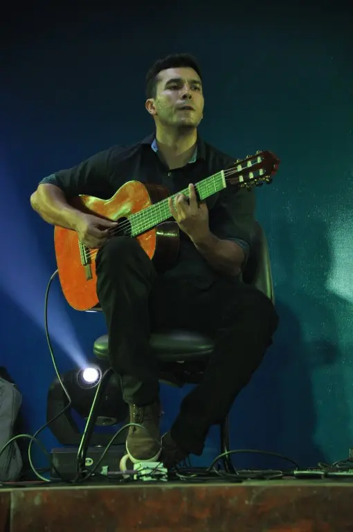 Apresentação do Duo George Costa e Henrique Neto no "Wirapu'ru - Encontro Internacional de Música na Amazônia", promovido pela Ufopa em 2015.