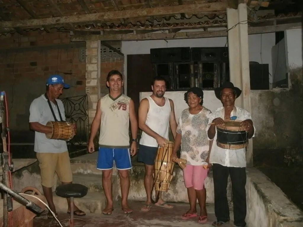Tan-tan, Arlindo Matos, Fábio Cavalcante, Paulina de Oliveira e Mestre Faustino