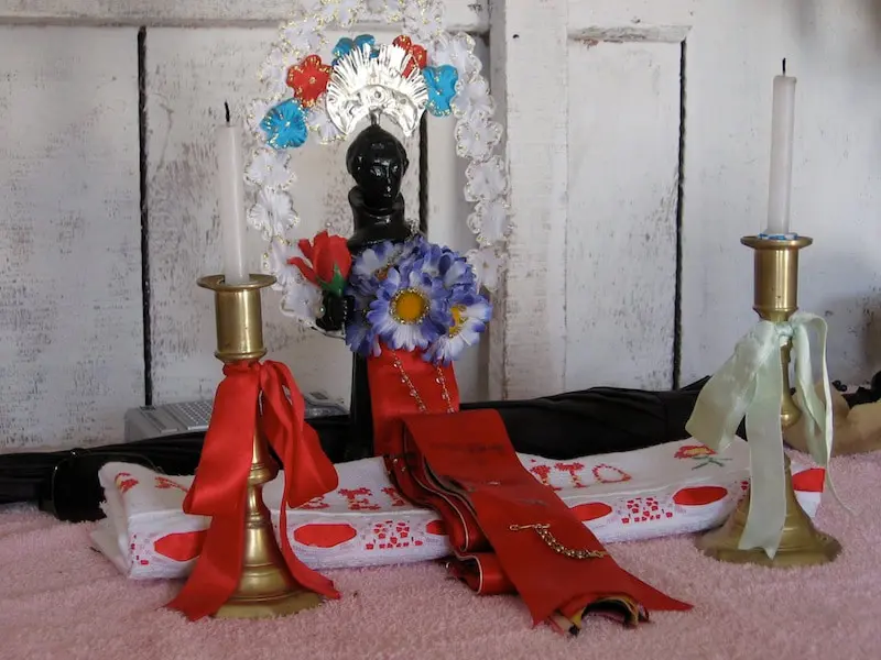 Altar para São Benedito de Bragança. Ourém, agosto de 2006.